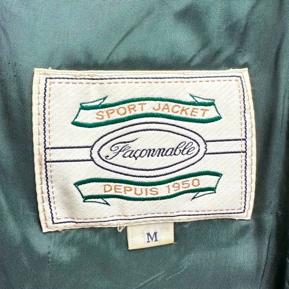 Faconnable Vintage Wool Sports Coat - M - Picture 9 of 9